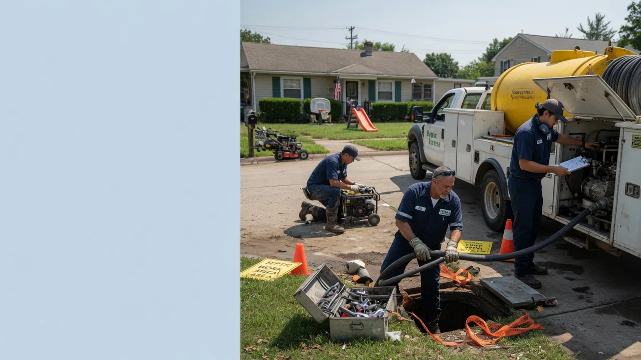 Septic Tank Pumping in Mcbrides, MI near me